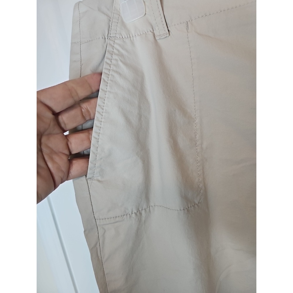 Talbots Women's Heritage Cropped Pants Khaki Plus size‎ 20WP  Cotton Spandex - Picture 5 of 11